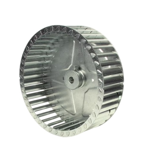 Imperial 1166 CCW Rotation Blower Wheel W/ 2 Set Screws, 8-1/16" Dia X 2-1/2" W X 1/2" Hole
