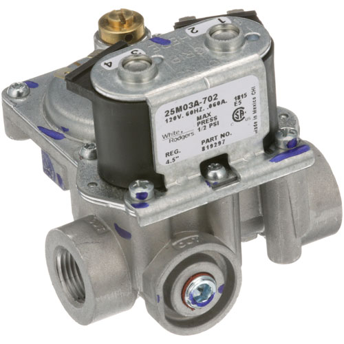 Vulcan Hart 00-819297 Griddle Dual Gas Solenoid Valve  3/8" FPT