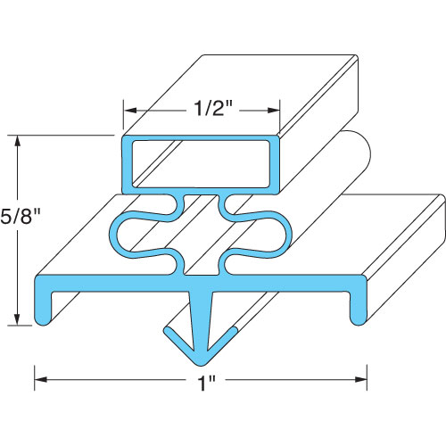 Delfield MCC14499 Door Gasket
