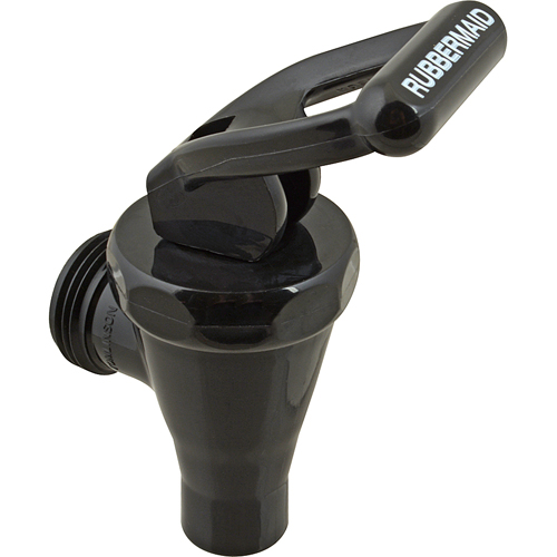 Faucet, "S",Blk Plst,Crvd Hndl For Rubbermaid - Part# 3358-L6