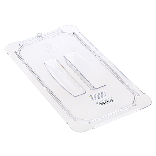 Carlisle Foodservice 10230U Lidfood Pan,W/Hndl,Half, Clear