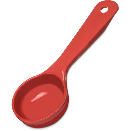 Carlisle Foodservice 492405 Red 2OZ - Lemonade & Tea Spoodle