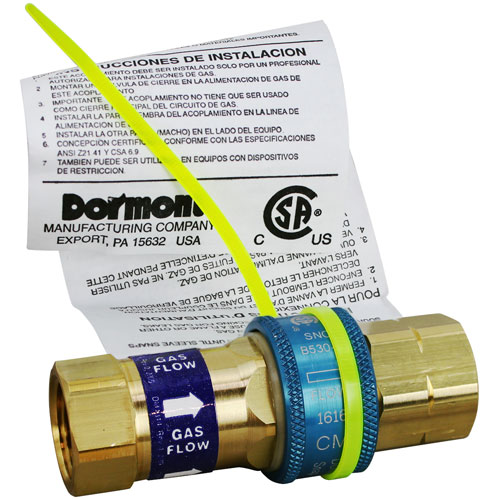Dormont A-50 Quick Disconnect Snap Fast 1/2"
