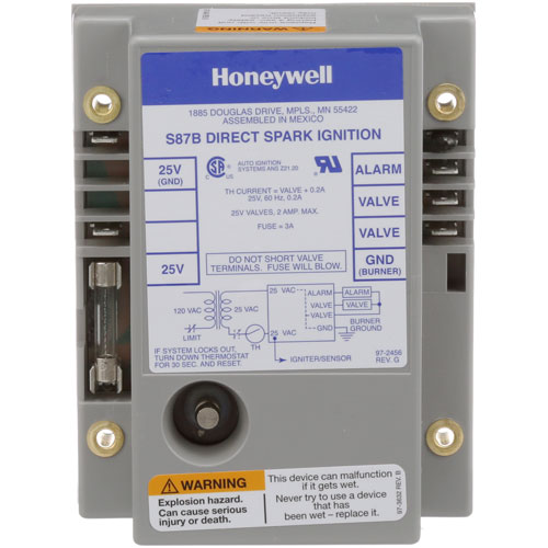 Hobart 00-416011-00001 25V Direct Spark Ignition Module/ 4 Sec Lockout, Single Electrode