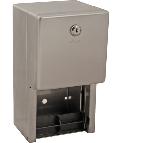 Dispenser,Tissue, 2 Roll,S/S For Bobrick - Part# B288