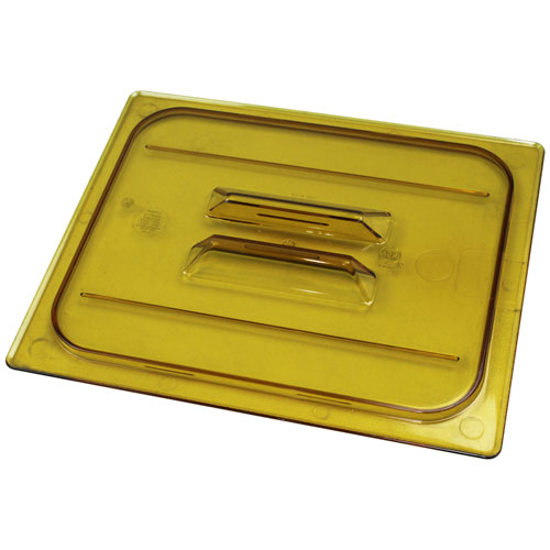 Cambro 20HPCH150 Hot Pan Lid Half Size-150 Amber