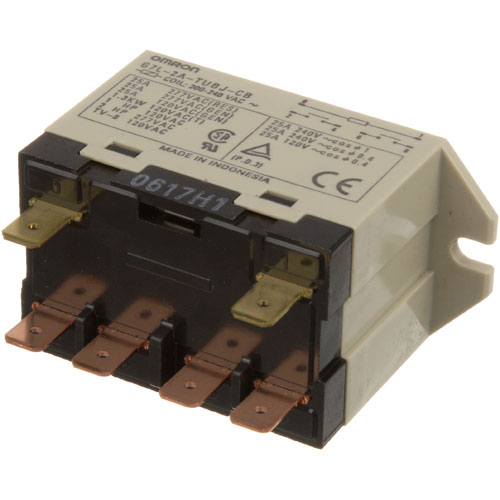 Ember Glo 8406-40 25A Control Relay W/6 Terminals, 200-240V Coil