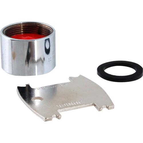 T&S Brass B0199-06 Aerator , 2.2Gpm,Vandal Resist