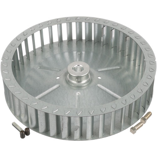 Blodgett 5001 Oven Blower Wheel W/ with Puller Hub 9-7/8"DIA X 2-1/8"W CCW