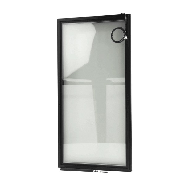True 950764 Left Hand Door Assembly Black LD 115V GDM-49F-LD