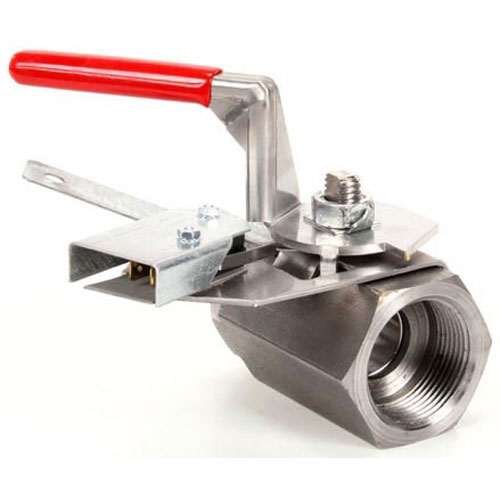 Frymaster 806-6373SP Gas Fryer Common Drain Valve Assembly 1.25" H50