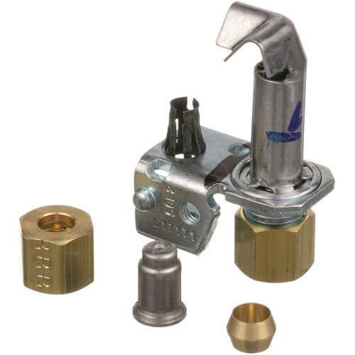 American Range A11124 Natural Gas-LP Pilot Burner Assembly W/Left Flame Pattern 3/16"/1/4" CCT