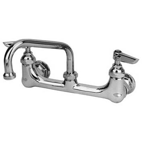 T&S Brass B-0265 8" Wall Faucet 18"Dbl