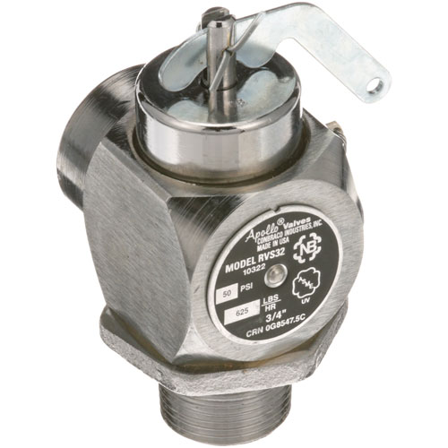 Market Forge 97-5697 1/2" NPT Cast Body Vacuum Breaker W/ Chrome Metal Cap