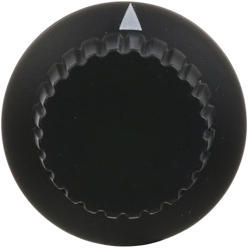 Garland GL4516733 Black Pointer Dail, 1-3/4" DIA, 1/4" Hole With Screw Set