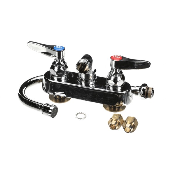 T&S Brass B-1146-02A Workboard Faucet 4" Wall Mount 017907-4