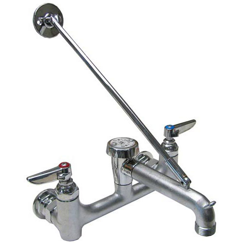 T&S Brass B-0665-BSTR 3/4" NPT Steam Supply Globe Valve W/ Red Knob