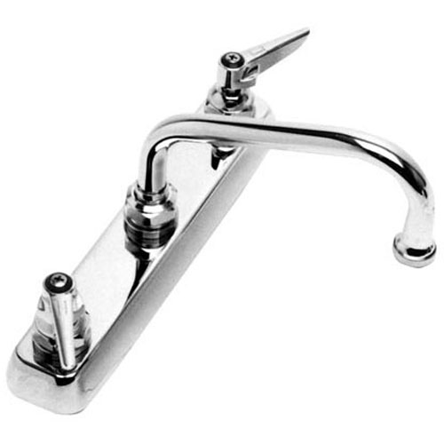 T&S Brass B-1120 Faucet 8" CTR Deck 6" NOZ