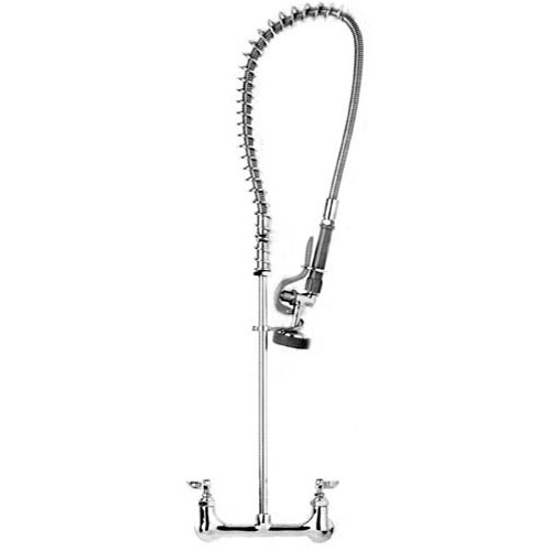 T&S Brass B0133M 8" CTRS Pre-Rinse Wall Mount Unit