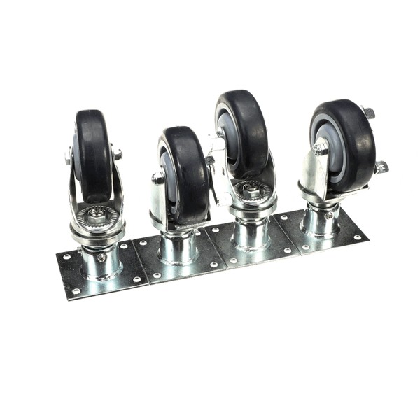 Vulcan Hart 00-421893-000G1 Plate Mount Caster Kit Set of 4