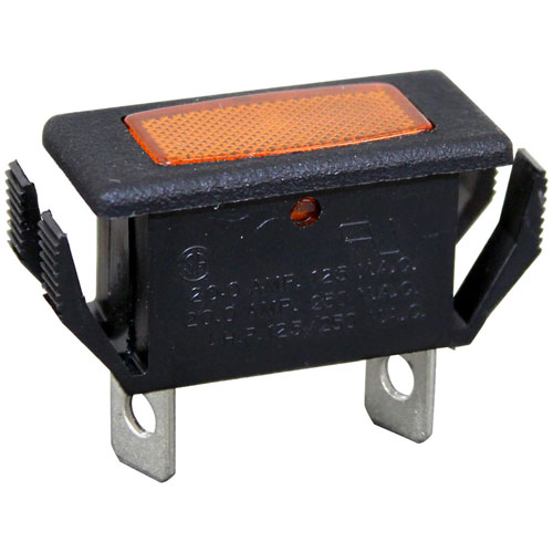 Pitco P5045044 Signal Light 1/2" X 1-1/8" Amber 28V