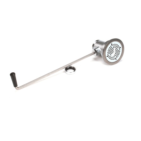 T&S Brass B-3952-XL Rotary Waste Drain Valve Long Twist Handle 3-1/2" X 2"