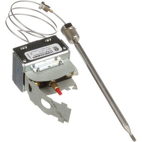 Pitco PT60070701 LCH Type Hi-Limit Thermostat W/ Manual Reset, 1/4" Bulb