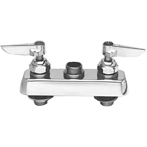 T&S Brass 1110LN Deck Mount W/ Swing Nozzle, 4" CTRS